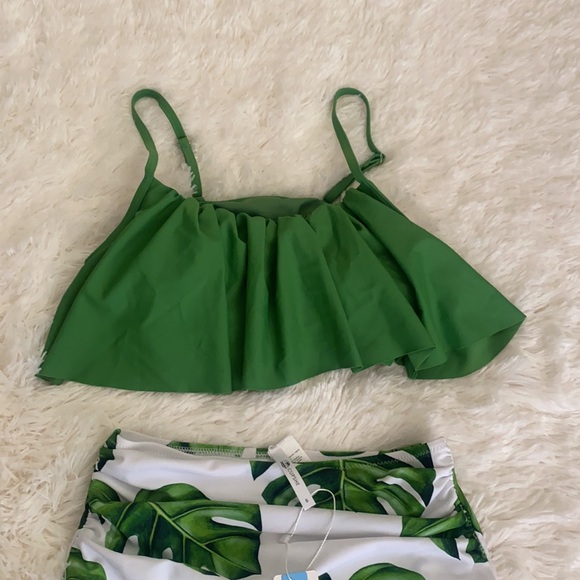 Cupshe Women's Bikini Set High Waisted Bikini- Two Piece Swimwear S - Picture 2 of 7